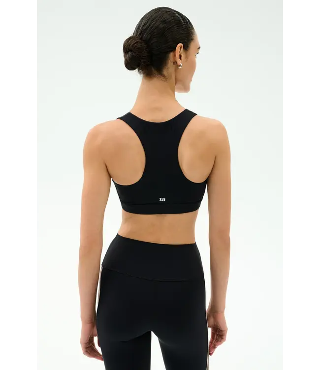 Lexi Rigor Bra- Black/Dark Chocolate