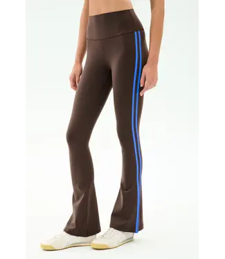 Splits59 Raquel High Waist Supplex Flare 30- Dark Chocolate