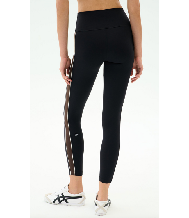 Margot Rigor Legging- Black/Dark Chocolate