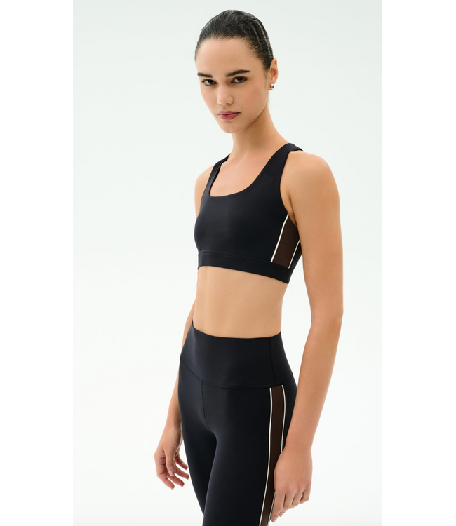 Lexi Rigor Bra- Black/Dark Chocolate