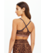Malawi Badu Crossback Bra- Leopard
