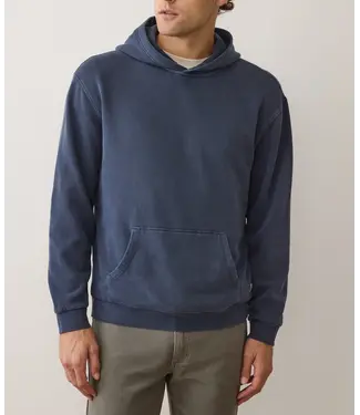 Marine Layer Relaxed Cloud 9 Fleece Hoodie- Mood Indigo
