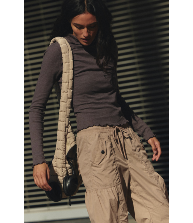 Breathe Easy Long Sleeve- Chocolate