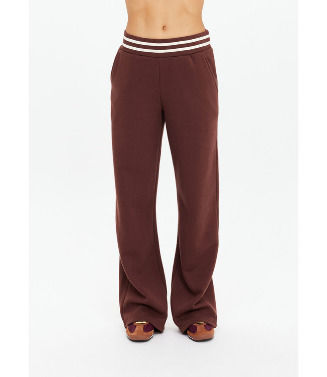 Toluca Willow Wide Leg Pant- Brown