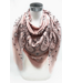 Bandana Patterned Scarf- Rose