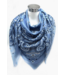 Bandana Pattern Scarf- Jean Blue