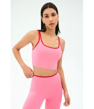 Splits59 Cait Rigor Bralette- Strawberry/Red