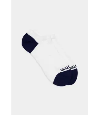 Splits59 Logo Ankle Socks- White/Indigo