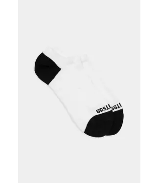 Splits59 Logo Ankle Socks- White/Black