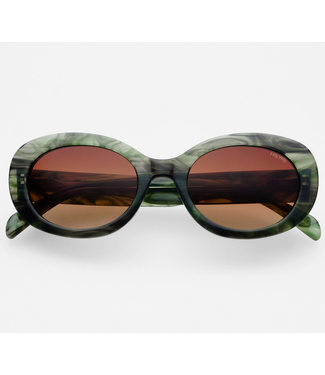 FREYERS Aria Acetate Womens Oval Sunglasses