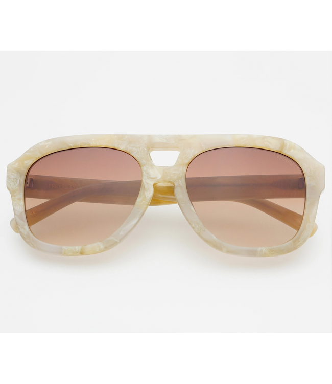 Voyager Acetate Oversized Aviator Sunglasses