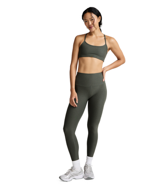 Beyond Yoga Spacedye Caught In The Midi HW Legging- Dusty Forest Heather