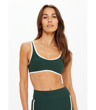 The Upside Santa Fe Brielle Scoop Bra- Green