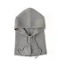 Cashmere Balaclava Knit Hood- Grey