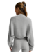 Ready For Barre Relaxed Shrug- Gray Heather