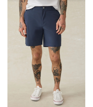 Faherty Brand All Day Short (7")- Blue Nights