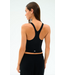 Ella Airweight Tank- Black/White