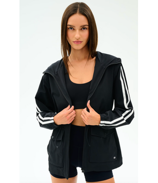 Splits59 Reggie Water Repellent Jacket- Black/White