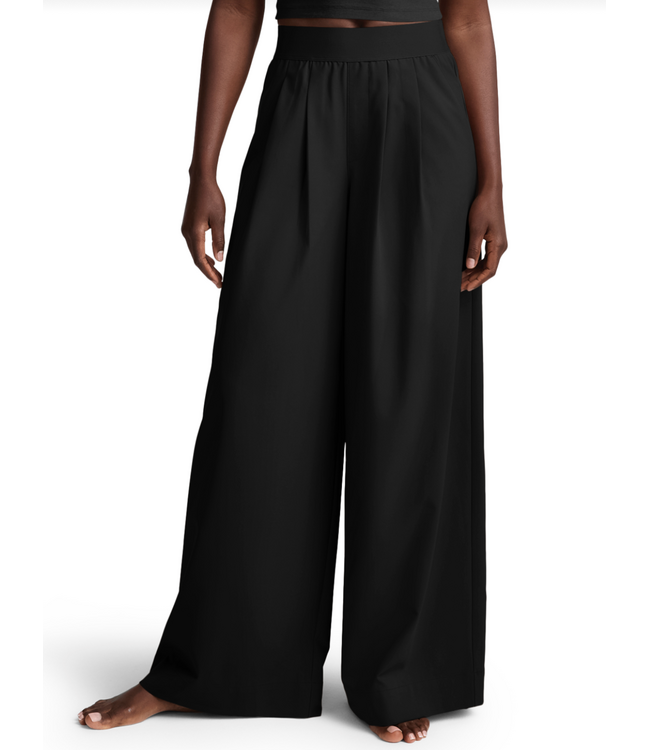 Elasticated Trouser Pant- Black