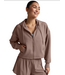 Softspring Full Zip Hooded Jacket- Rosey Taupe