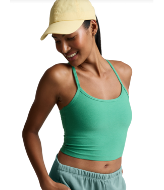 Beyond Yoga Spacedye Slim Racerback Cropped Tank- Bright Emerald Heather