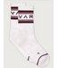 Astley Active Sock- White/Port