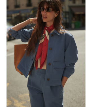 Varley Carlotta Jacket- Bijou Blue