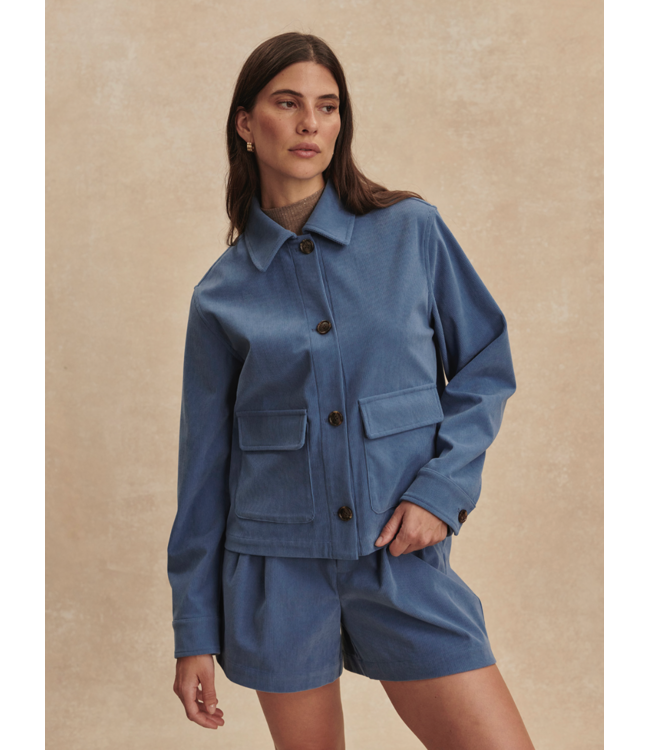 Carlotta Jacket- Bijou Blue