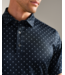 Drive Time Polo- True Navy/White Club Print