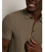 Mercer Knit Polo- Smokey Olive