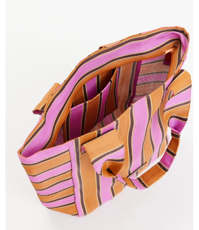 Puerto Market Tote Bag- Stripe