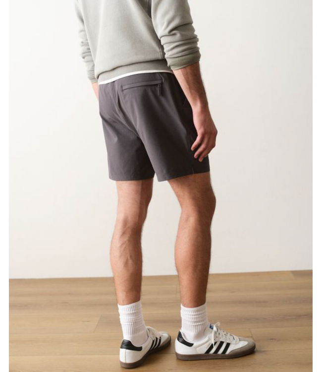 Lined Sport & Swim Short 6"- Asphalt