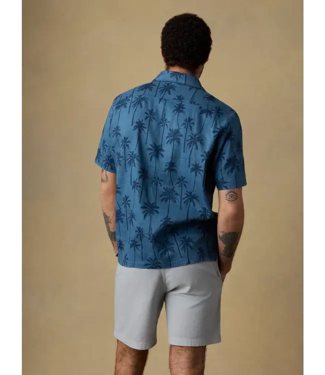 SS Breeze Camp Shirt- Sienna Shore Trees