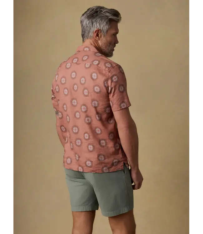 SS Breeze Camp Shirt- Bright Night Fireworks