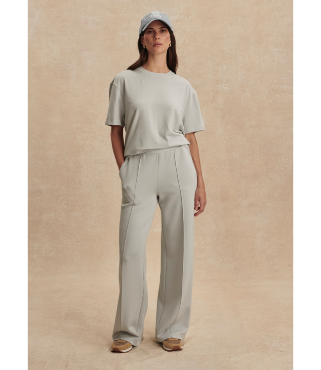 Leighton Boyfriend Tee- Blue Clay