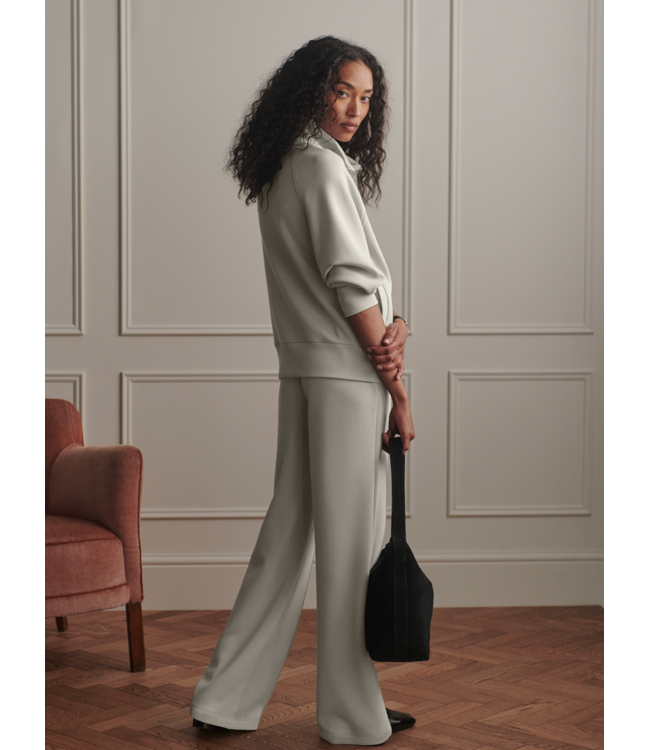 The Wide Leg Pant 28- Blue Clay