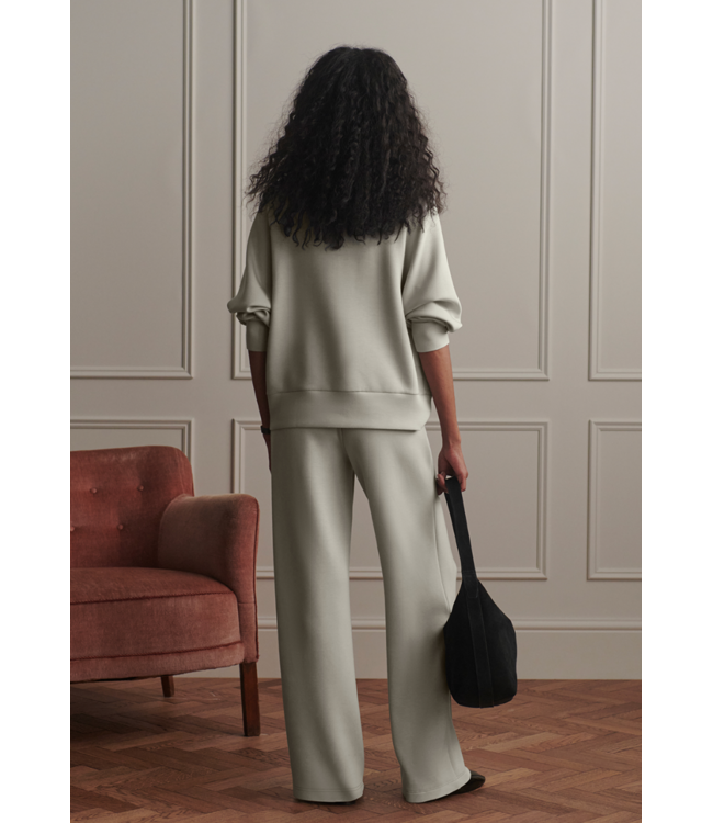 The Wide Leg Pant 28- Blue Clay