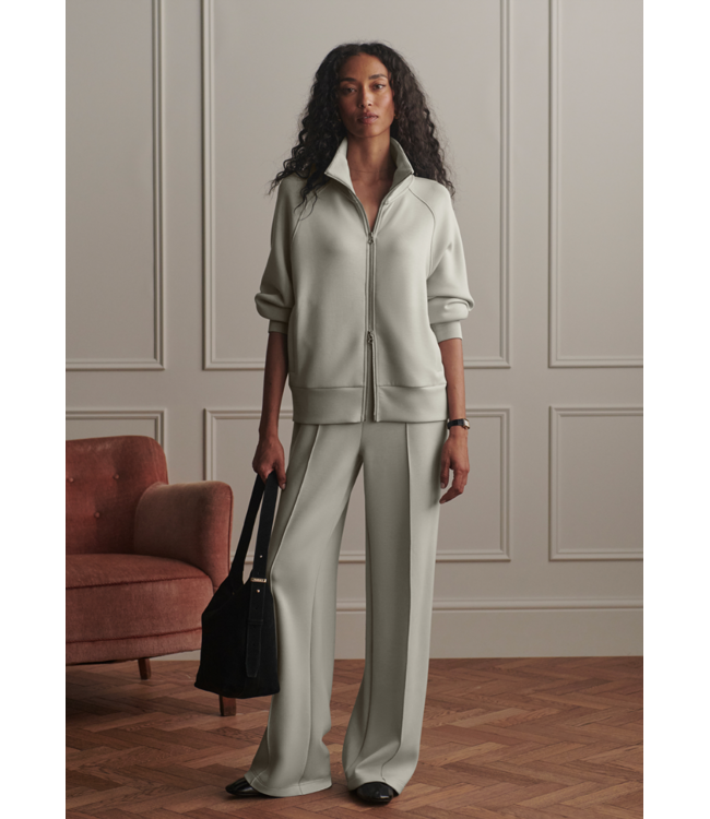 The Wide Leg Pant 28- Blue Clay