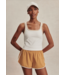 Barney Piped Tank- White/Apple Cinnamon