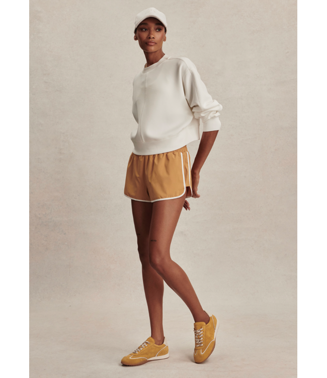 Tasmin Cropped Sweat- Snow White