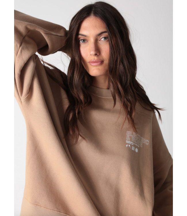 Atlas Sweatshirt Time To Live- Chesnut