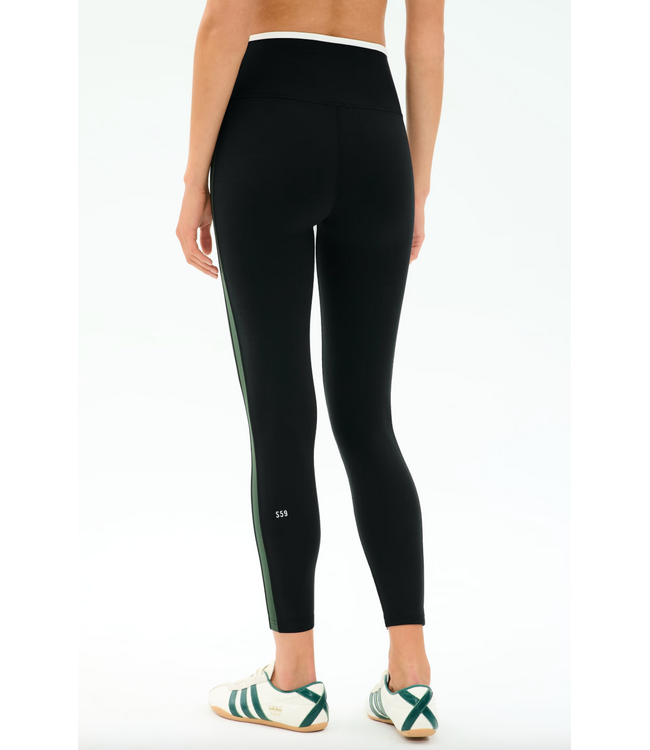 Sam High Waist Rigor 7/8- Black/Military