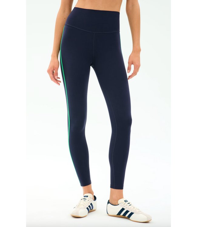 Amber Airweight High Waist 7/8- Indigo/Spearmint