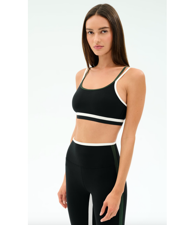 Eva Rigor Double Strap Bra- Black/Military