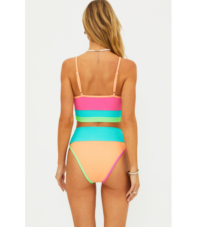 Emmy Bottom- Aqua Haze Colorblock