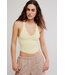 All Clear V Neck Cami- Sunlit Yellow