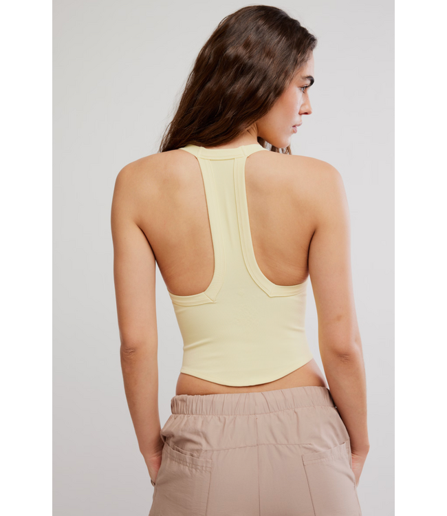 All Clear V Neck Cami- Sunlit Yellow