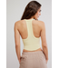 All Clear V Neck Cami- Sunlit Yellow