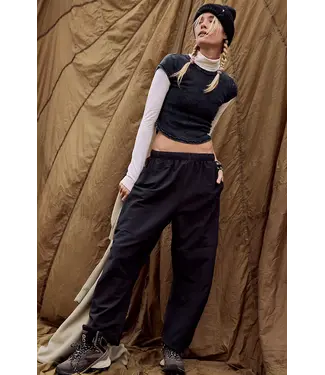 Free People Game Day Pant- Black