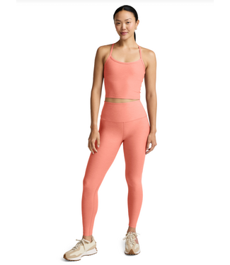 Beyond Yoga Spacedye Caught In The Midi HW Legging- Dreamsicle Heather